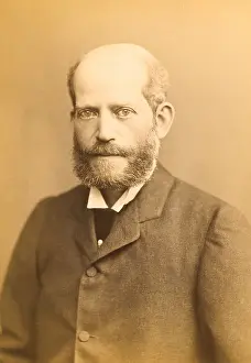 Banking Prints: Portrait of Baron Rothschild