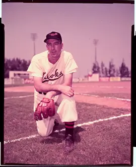 Portrait of Baseball Player Billy Cox