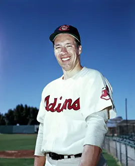Portrait of Baseball Player Bob Feller
