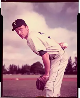 Portrait of Baseball Player Ed Roebuck