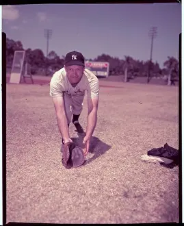 Portrait of Baseball Player Joe Collins