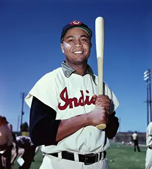 Portrait of Baseball Player Larry Doby
