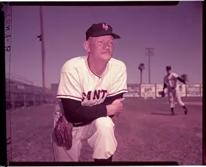 Portrait of Baseball Player Marv Grissom