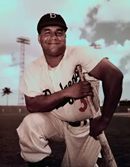 Portrait of Baseball Player Roy Campanella