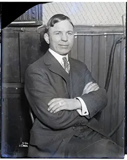 Portrait Of Battling Nelson Arms Crossed