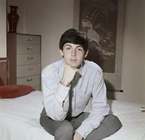 Portrait On A Bed