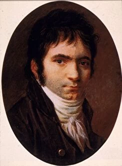 Famous Music Composers Gallery: Portrait Of Beethoven