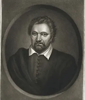 Portrait of Ben Jonson by Samuel Arlent Edwards