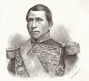 Portrait of Benito Juarez