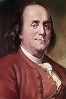 Portrait of Benjamin Franklin by Joseph Siffred Duplessis