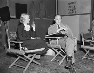 Portrait of Bette Davis and William Keighley