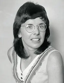Portrait of Billie Jean King