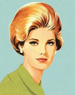 Portrait of Blonde Woman