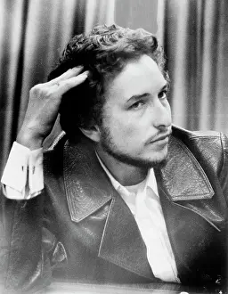 Portrait of Bob Dylan