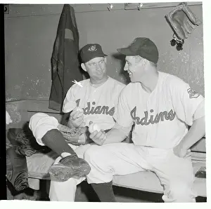 Portrait of Bob Lemon and Bob Feller