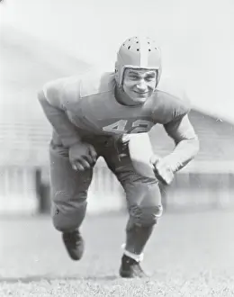 Portrait of Bob Suffridge in Action