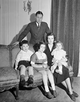 Portrait of Bobby Jones and His Family