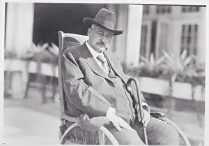 Old Age Prints: Portrait of Boise Penrose in Wheelchair