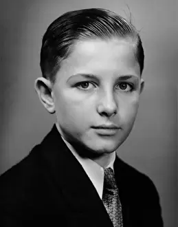 Portrait of boy indoor
