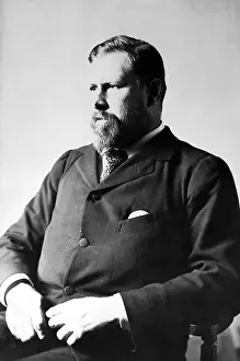 Vampire Prints: Portrait of Bram Stoker Seated
