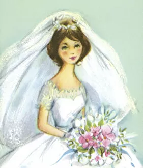 Images Dated 6th June 2013: Portrait of a Bride