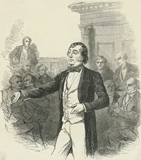 Portrait of British Prime Minister Benjamin Disraeli
