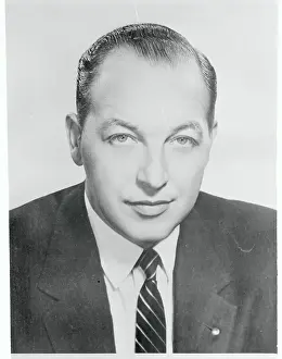 Robert W Prints: Portrait of Broadcasting Official Robert W. Sarnoff