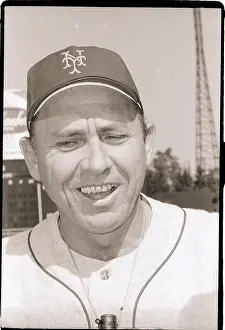 Portrait Of Brooklyn Dodger Gil Hodges