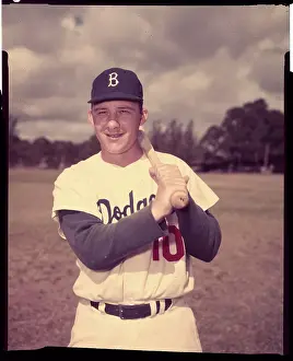 Portrait of Brooklyn Dodger Rube Walker