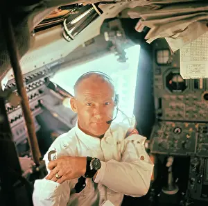 Portrait of Buzz Aldrin