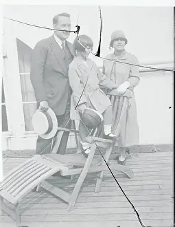 Portrait of C. Hackett and His Family