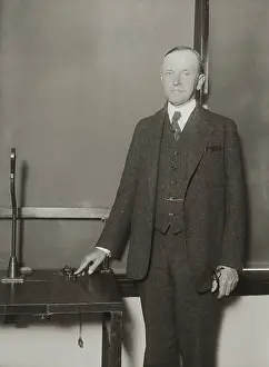 Portrait of Calvin Coolidge