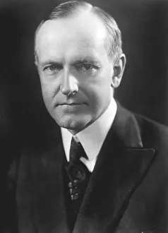 Portrait of Calvin Coolidge