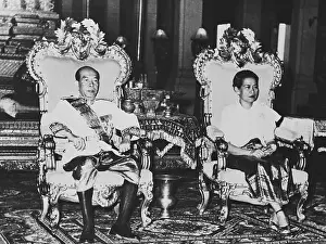 Portrait of Cambodian Monarchs