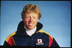 Portrait of Canadian World Class Alpine Skier Todd Brooker