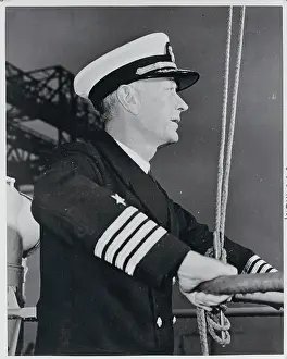 Relief Prints: Portrait of Captain A.G. Robinson