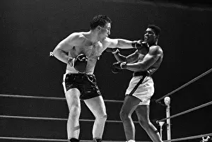 Toronto Prints: Portrait of Cassius Clay Boxing George Chuvale