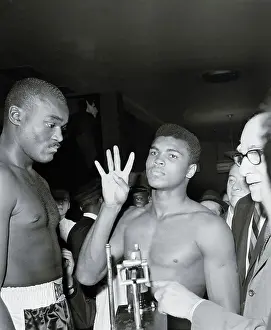 Doug Jones Prints: Portrait of Cassius Clay and Doug Jones