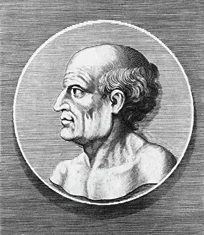 Portrait of Cato Marcus Porcius a Roman Political and General