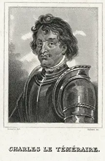 Armor Prints: Portrait Of Charles The Bold