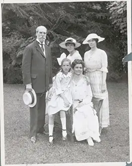 Portrait of Charles Evans Hughes and Family