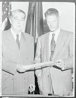 Reno Prints: Portrait of Charles Russell and Ernest Brown