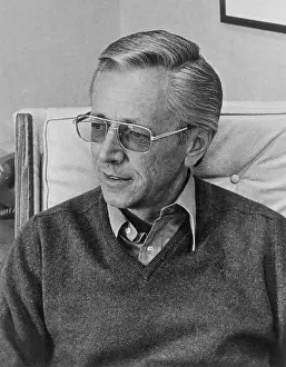 Charles M Prints: Portrait of Charles Schultz