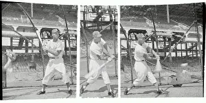 Portrait of Charley Neal Batting