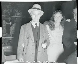 Age Contrast Prints: Portrait of Charlie Chaplin and Paulette Goddard