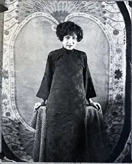 Portrait Of Chinese Star Olive Young