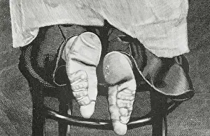 Complexity Prints: Portrait of Chinese Woman's Feet
