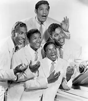 Acr071588 Prints: Portrait Of The Chords Doo Wop Group