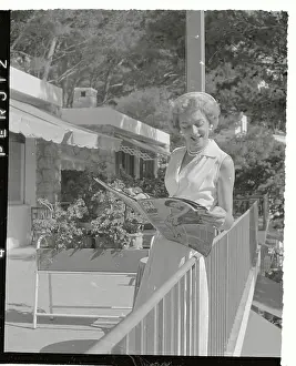 Capri Prints: Portrait of Christine Jorgensen