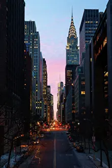 Portrait, Chrysler Building, East 42nd Street, Midtown, Manhattan, New York City, New York, America